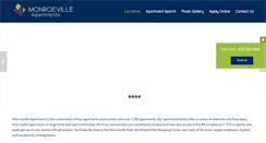 Desktop Screenshot of monroevilleapartments.com